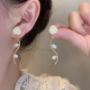 Picture of Retro Camellia Pearl Earrings