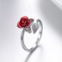 Picture of Open Rose Adjustable Ring