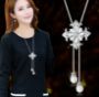 Picture of Opulent Pearl Tassel Necklace