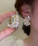 Picture of Bohemian Resin Acrylic Flower Stud Earrings