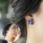 Picture of Camellia Rhinestone Earrings