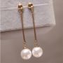 Picture of Simulated Pearl Drop Earrings