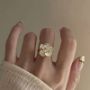 Picture of Vintage Gold Plated Flower Ring
