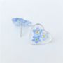 Picture of Forget Me Not Heart Earrings