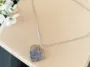 Picture of Heart Forget Me Not Necklace