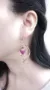 Picture of Real Rose Leaf Shape Earrings