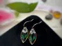 Picture of Pressed Flower Dangle Earrings