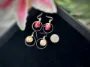 Picture of Handmade Real Rose Earrings 